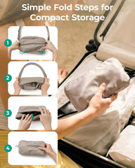 BAGSMART Mini Foldable Crossbody Bags for Women, Cute Travel Purses