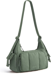 BAGSMART Crossbody Hobo Bags for Women, Small Puffer Everyday Purse