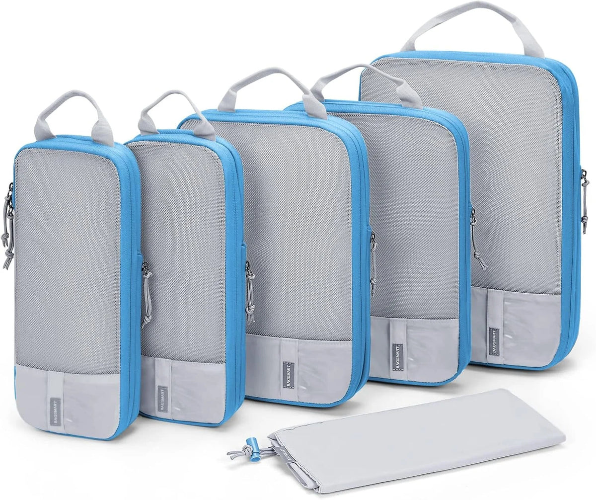 BAGSMART Compression Packing Cubes for Travel Essentials
