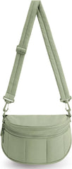 BAGSMART Crossbody Bags for Women Travel Purse, Puffer Bum Bag Handbag Wallets, Crossbody Fanny Packs for Travel & Work