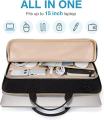 BAGSMART Laptop Sleeve Case with Handle Protective Water-Resistant