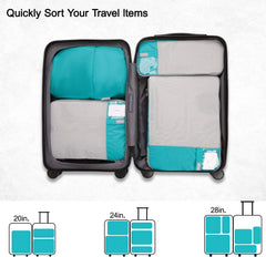 BAGSMART Compression Packing Cubes for Travel Essentials