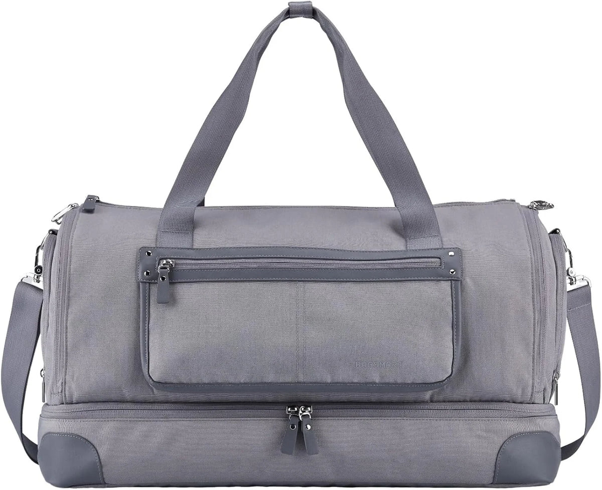 BAGSMART Medium Garment Bags for Travel, Convertible Travel Garment Duffle Bag Suit Bags for Women, 2 in 1 Garment Bags with Shoe Compartment