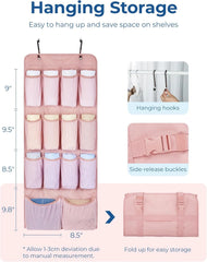 BAGSMART Hanging Compression Packing Cubes 6 Set Cruise Travel Essentials