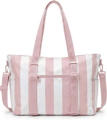 BAGSMART Large Beach Bag for Women, Oversize Tote Bag for Travel/Swim Pool/Summer