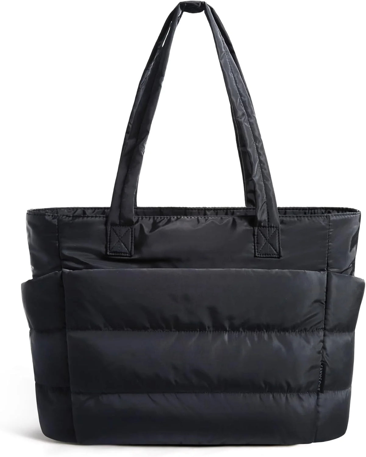 BAGSMART Puffy Tote Bag for Women, Lightweight Work Tote Handbag