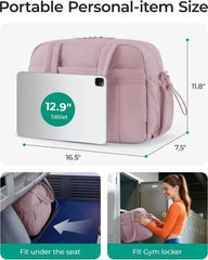 BAGSMART Duffle Bag for Travel, Gym Bag for Women, Weekender Carry on