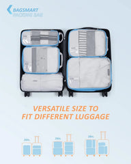 BAGSMART Compression Packing Cubes for Travel Essentials