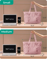 BAGSMART Gym Tote Bag for Women, 24L/28L Travel Tote Yoga Mat Bag