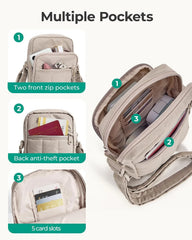 BAGSMART Crossbody Bags for Women, Mini Cell Phone Cross body Purses Travel Wallet with RFID Blocking Card Slots