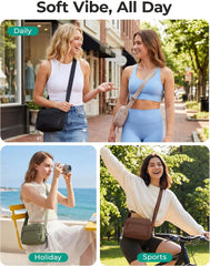 BAGSMART Cross Body Purse, Small Crossbody Bags for Women Travel Purse, Casual Shoulder Handbag Wallet