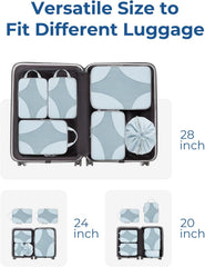 Bagsmart Compression Packing Cubes, Travel Bag Cruise Ship Essentials