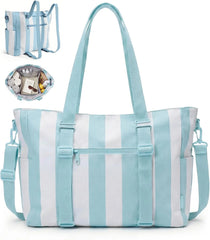 BAGSMART Large Beach Bag for Women, Oversize Tote Bag for Travel/Swim Pool/Summer