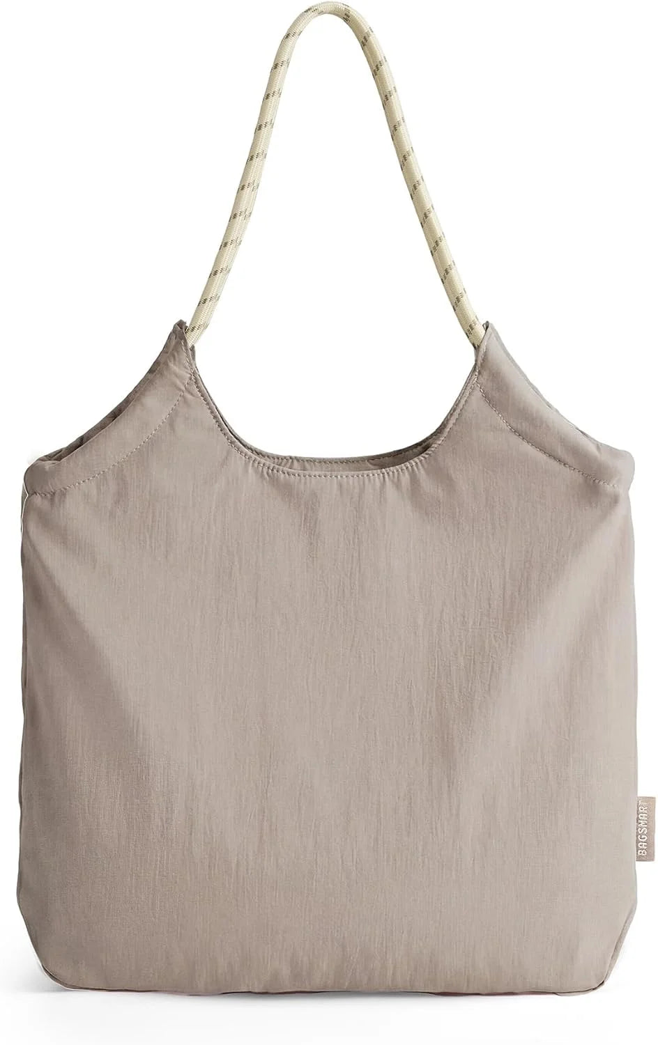 BAGSMART Tote Bag for Women, Travel Tote Beach Bag with Zipper for Gym
