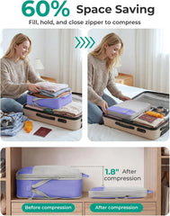 BAGSMART Compression Packing Cubes for Travel Essentials