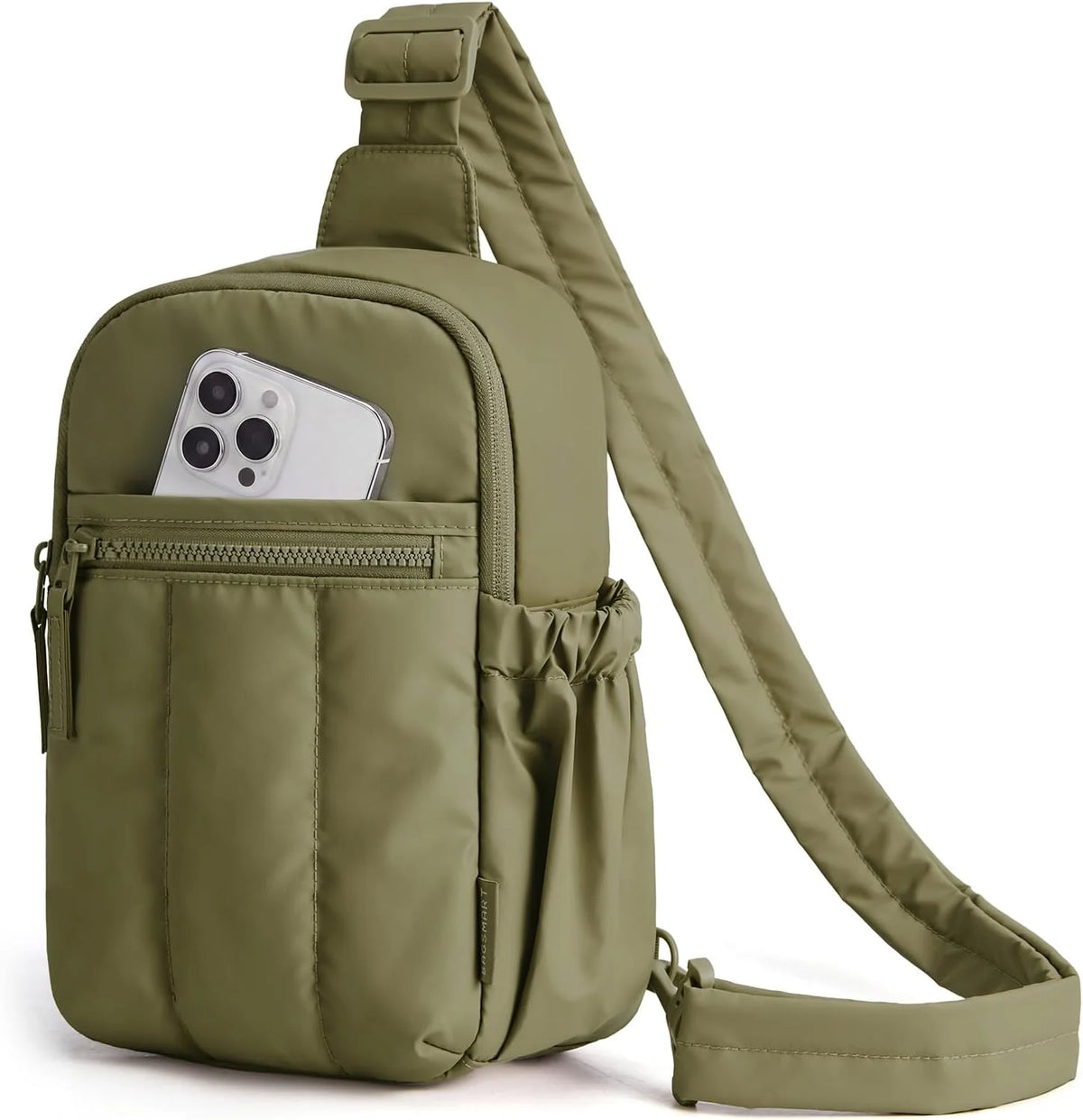 BAGSMART Small Crossbody Bags for Women, Puffer Sling Bag Fanny Packs