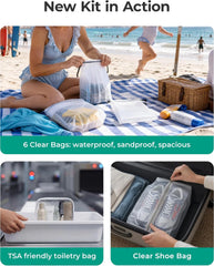 BAGSMART Compression Packing Cubes for Travel Essentials