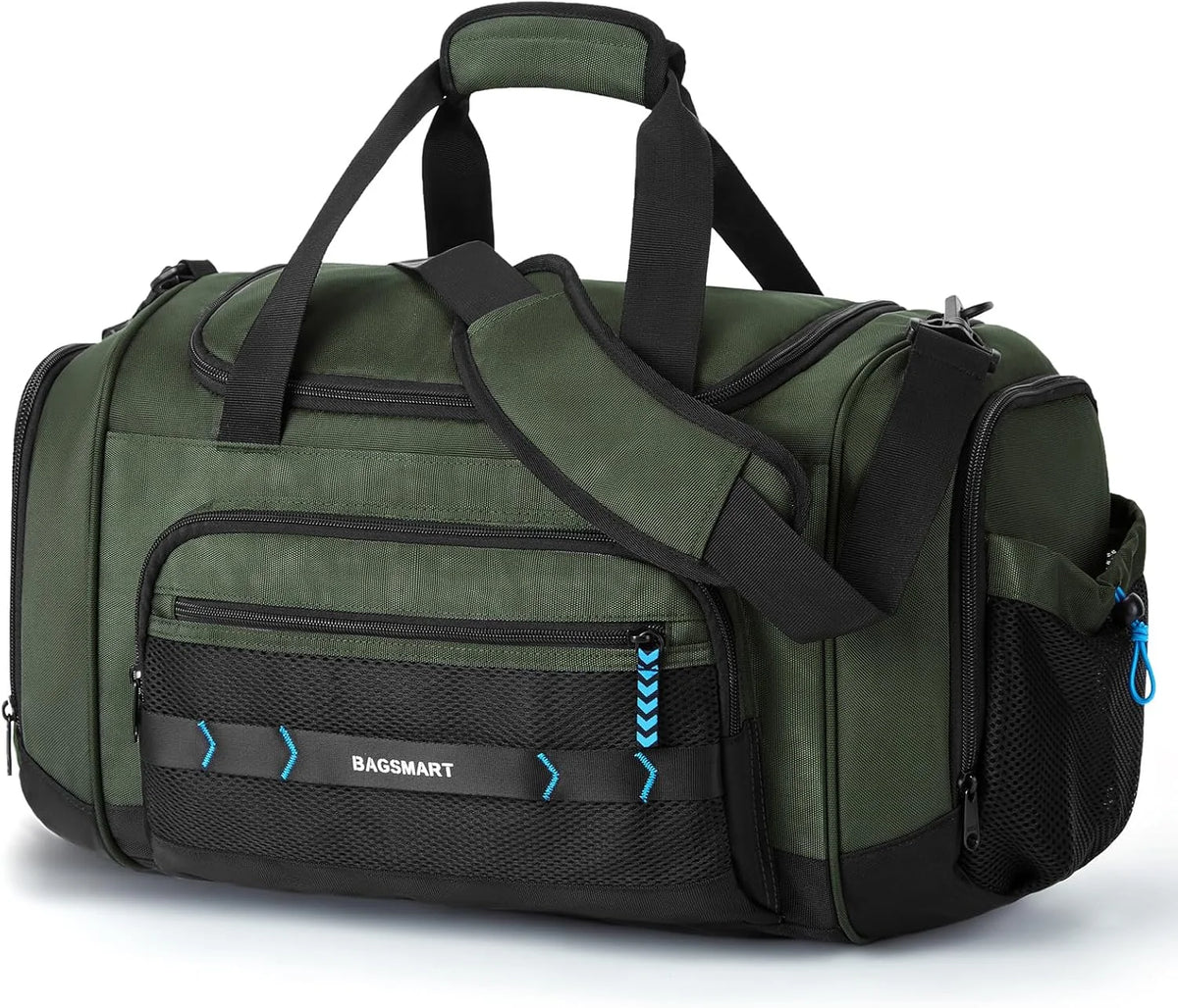 BAGSMART 4-IN-1 Gym Bag for Women Men, TSA Duffle Bag for Travel