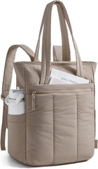 BAGSMART Backpack for Women, 15.6 Inch Tote Backpack for Travel