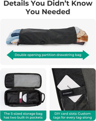 BAGSMART Compression Packing Cubes for Travel Essentials