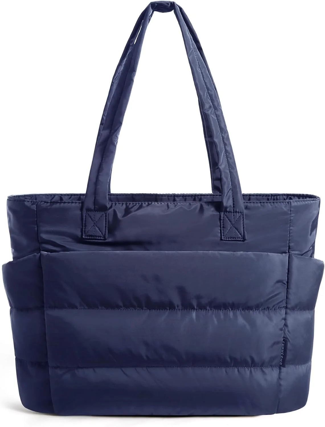 BAGSMART Puffy Tote Bag for Women, Lightweight Work Tote Handbag