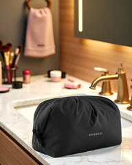 BAGSMART Makeup Bag Travel Toiletry Bag, Wide-open Zipper Pouch