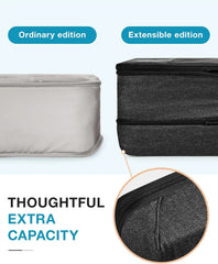 BAGSMART Compression Packing Cubes for Travel, Nylon Luggage Organizer Bags