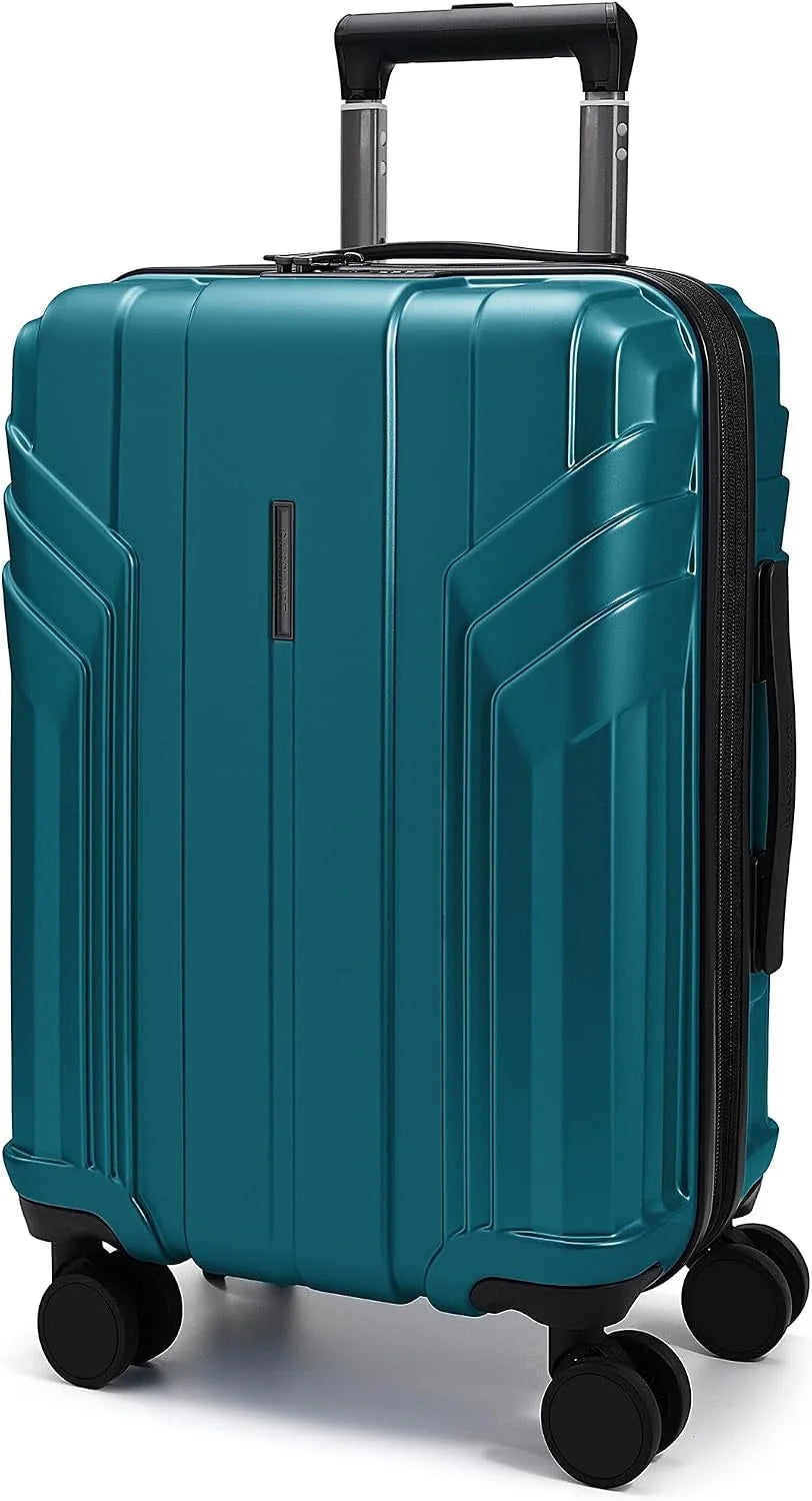 BAGSMART Carry On Luggage 22x14x9 Airline Approved, Fresh Green