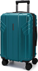 BAGSMART Carry On Luggage 22x14x9 Airline Approved, Fresh Green