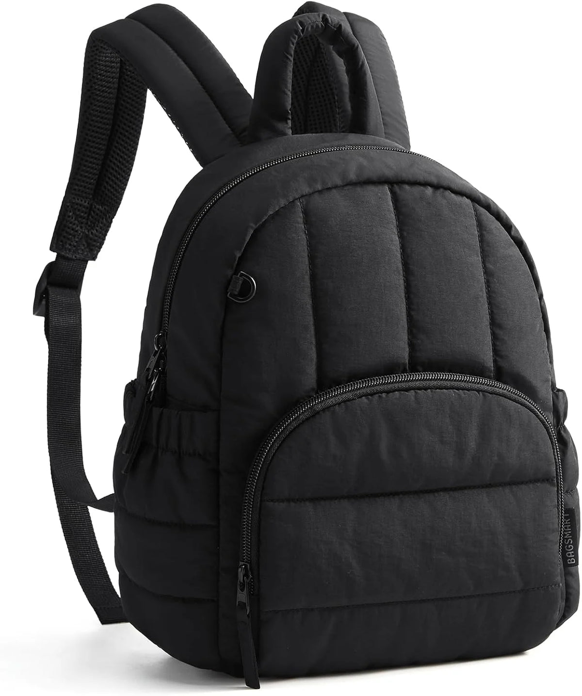 BAGSMART Mini Backpack for Women, Lightweight Puffer Backpack Purse, Quilted Casual Daypack, Water-Resistant Bookbag