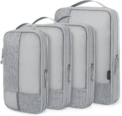 BAGSMART Compression Packing Cubes for Travel, Nylon Luggage Organizer Bags