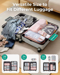 BAGSMART Compression Packing Cubes for Travel Essentials