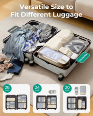 BAGSMART Compression Packing Cubes for Travel Essentials