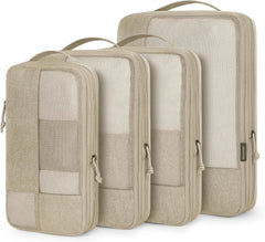BAGSMART Compression Packing Cubes for Travel, 4 Set Luggage Organizer Bags