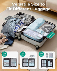 BAGSMART Compression Packing Cubes for Travel Essentials