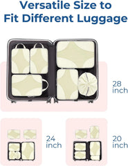 Bagsmart Compression Packing Cubes, Travel Bag Cruise Ship Essentials