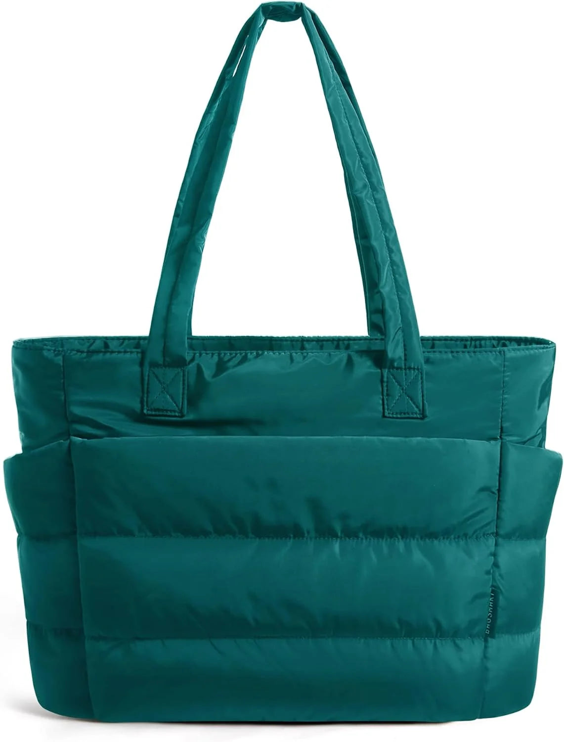 BAGSMART Puffy Tote Bag for Women, Lightweight Work Tote Handbag