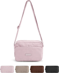 BAGSMART Mini Foldable Crossbody Bags for Women, Cute Travel Purses