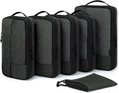 BAGSMART Compression Packing Cubes for Travel, 6 Set