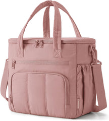 BAGSMART Puffy Insulated Lunch Bag, 13L Lightweight Tote