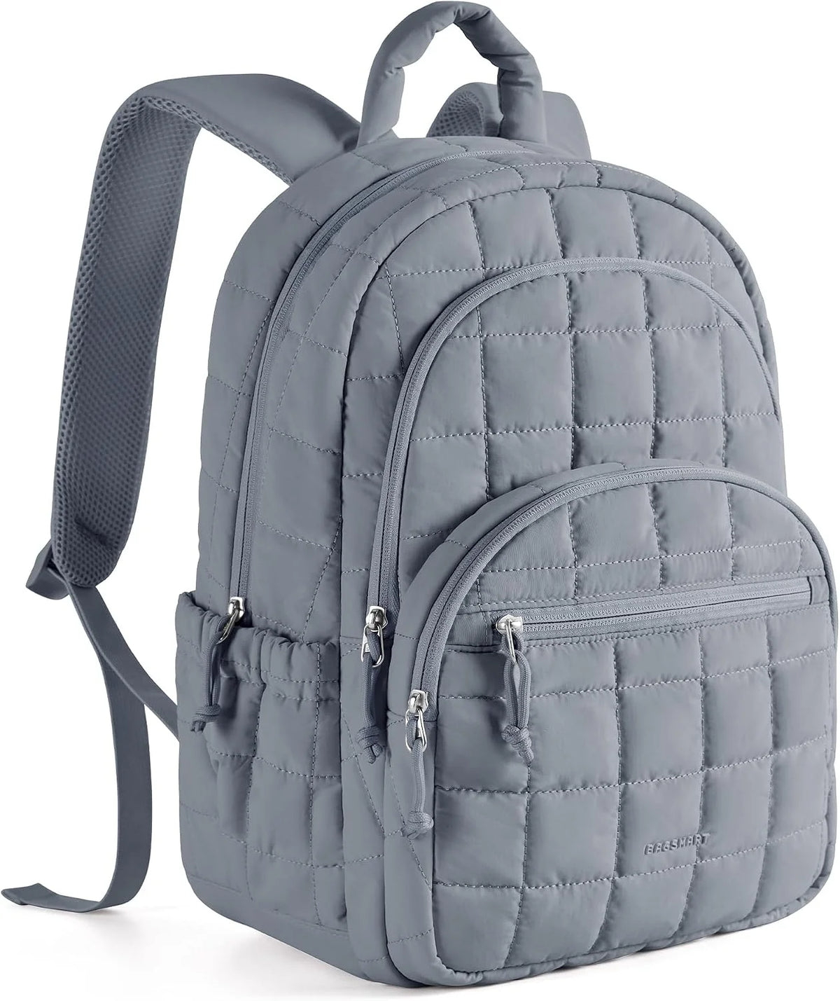 BAGSMART Travel Backpack for Women, College Laptop Backpack, Dark Gray