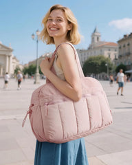 BAGSMART Duffle Bag for Travel, Gym Bag for Women, Weekender Carry on