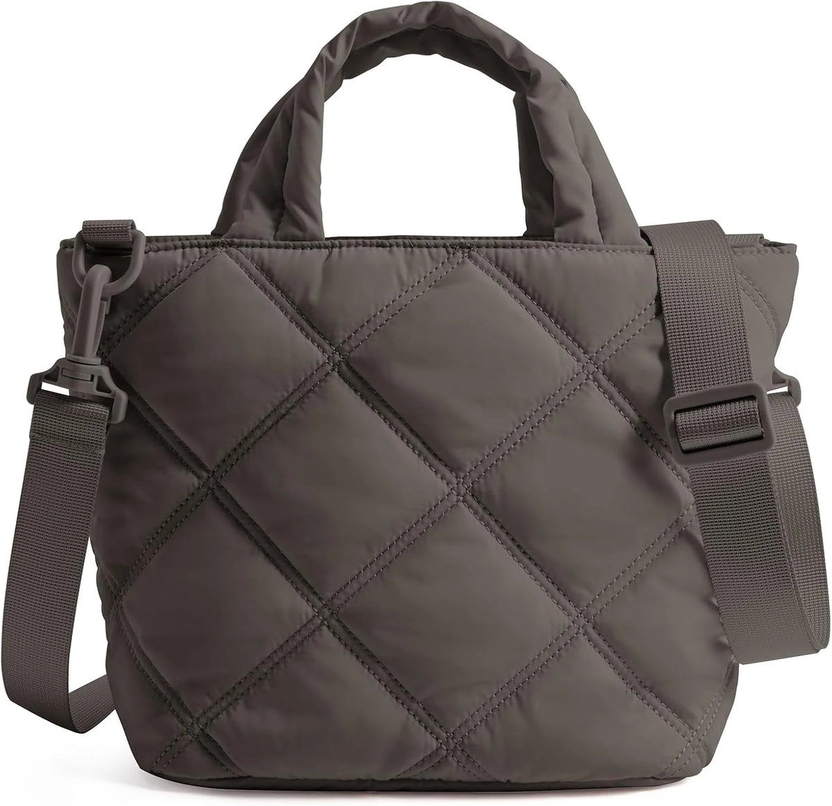 BAGSMART Crossbody Bags for Women, Lightweight Purses for Women, Quilted Puffer Tote Handbags for Daily Use,Shop,Travel