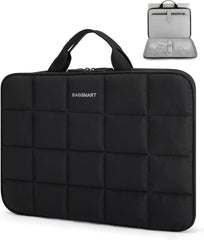 BAGSMART Laptop Case with Handle, Puffy Laptop Sleeve Bag for Women