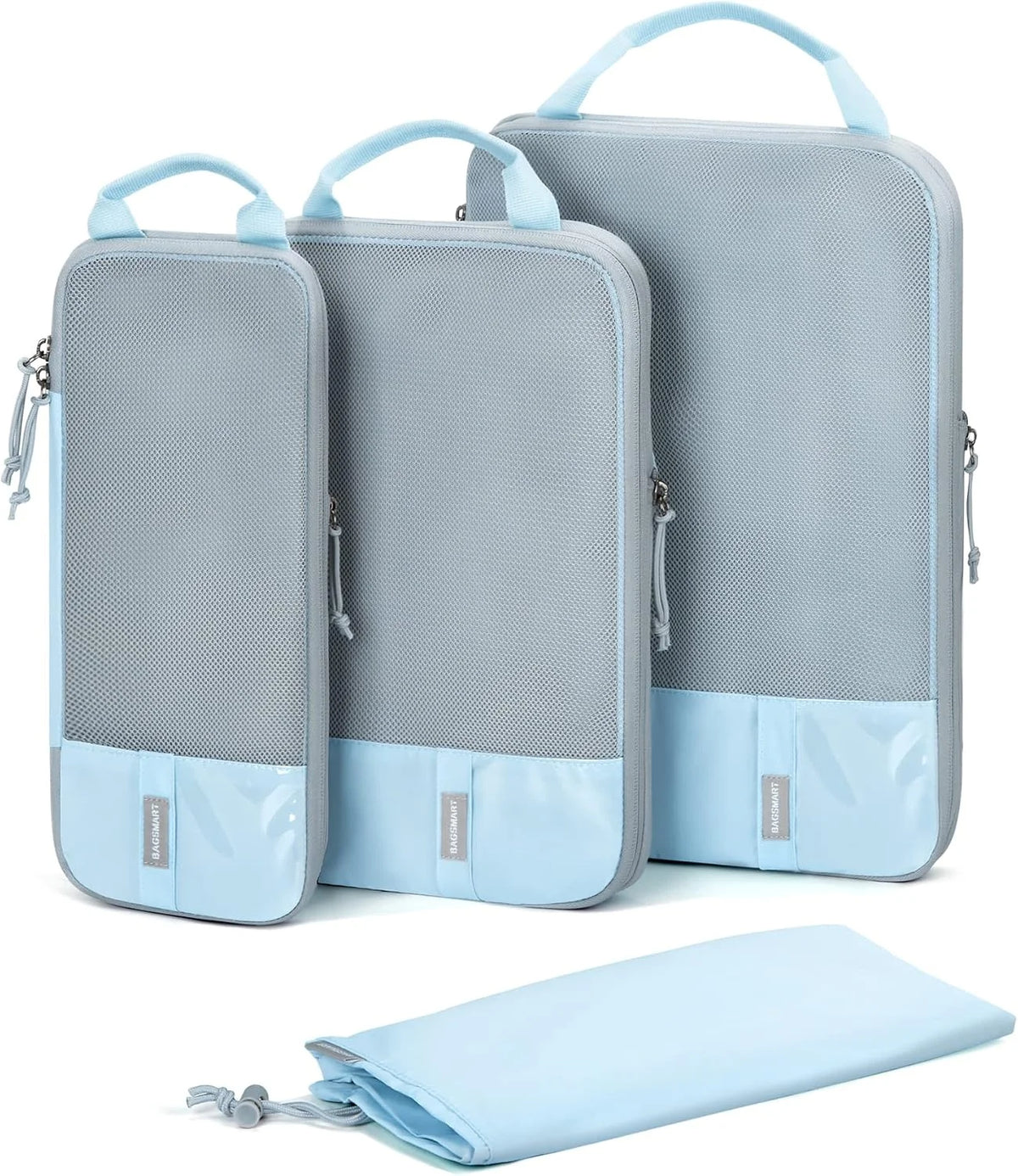 BAGSMART Compression Packing Cubes for Travel Essentials