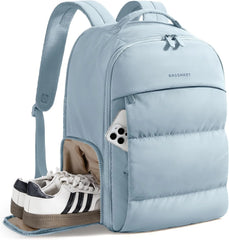 BAGSMART Travel Backpack for Women, Gym Backpack with Shoe Compartment