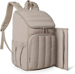 BAGSMART Diaper Bag Backpack with Changing Pad, Insulated Bottle Holders