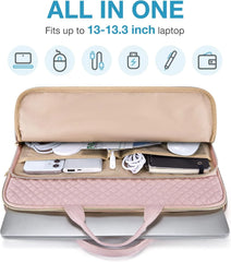 BAGSMART Laptop Sleeve Case with Handle Protective Water-Resistant