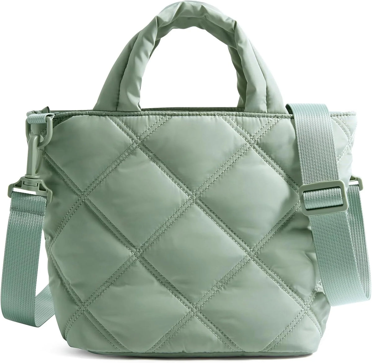 BAGSMART Crossbody Bags for Women, Lightweight Purses for Women, Quilted Puffer Tote Handbags for Daily Use,Shop,Travel