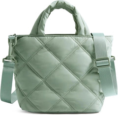 BAGSMART Crossbody Bags for Women, Lightweight Purses for Women, Quilted Puffer Tote Handbags for Daily Use,Shop,Travel